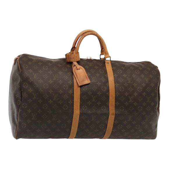 LOUIS VUITTON Monogram Keepall 60 Boston Bag M41422 - Picture 1 of 16